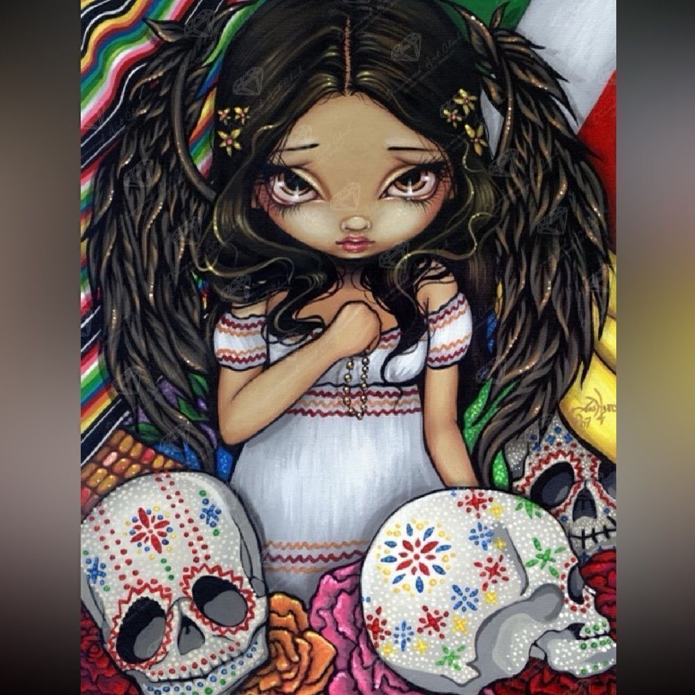 Angel de los Muertos from Diamond Art Club